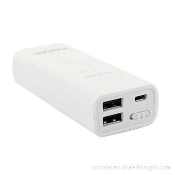 2014 Hot selling dual output 6000mAh portable power bank for mobile phone
